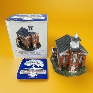 Harmony Grove Collection 1994 1st‎ Presbyterian Church Miniature Village Peebles